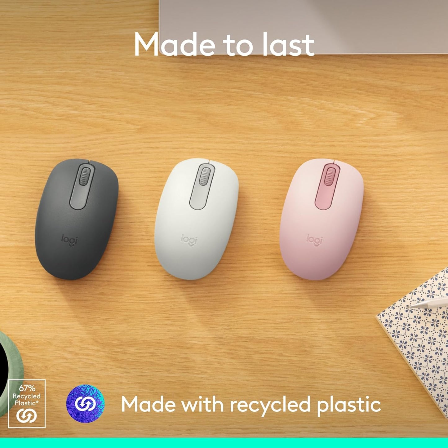 Logitech M196 Bluetooth Wireless Mouse – Compact, Portable, and Reliable