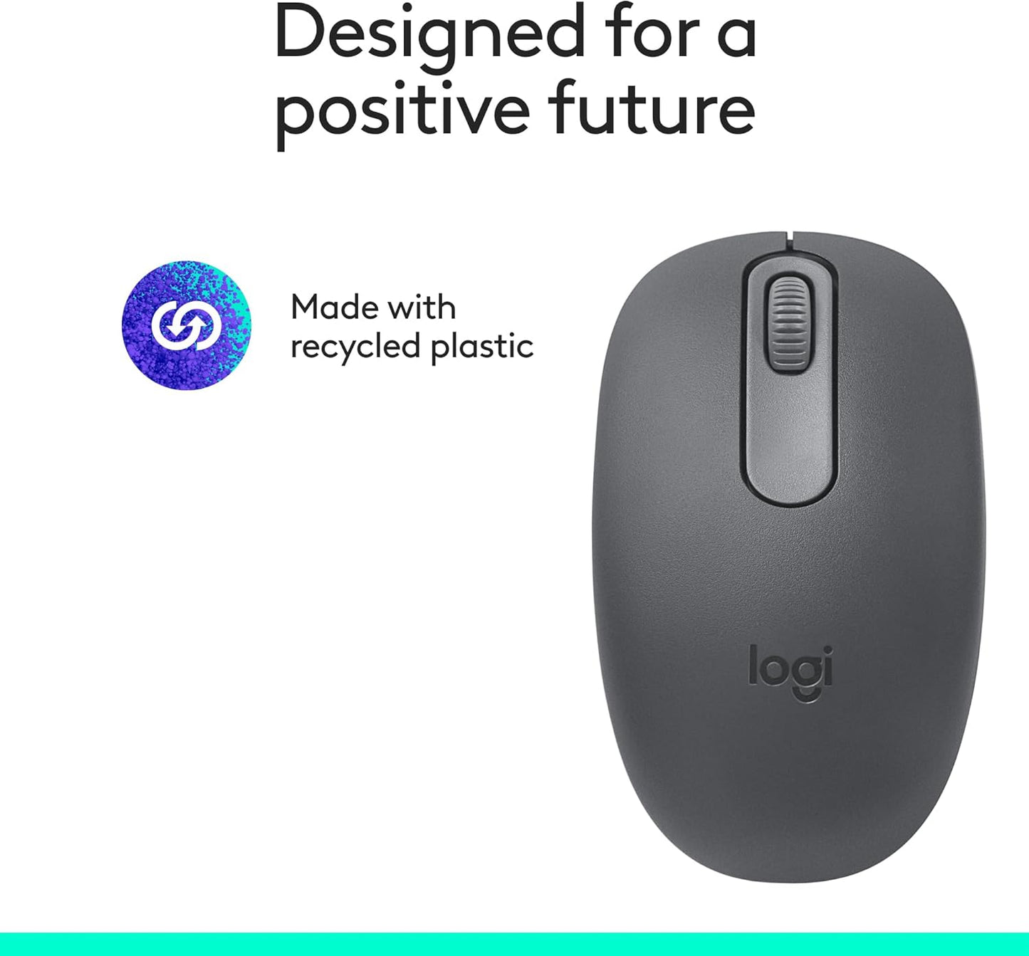 Logitech M196 Bluetooth Wireless Mouse – Compact, Portable, and Reliable